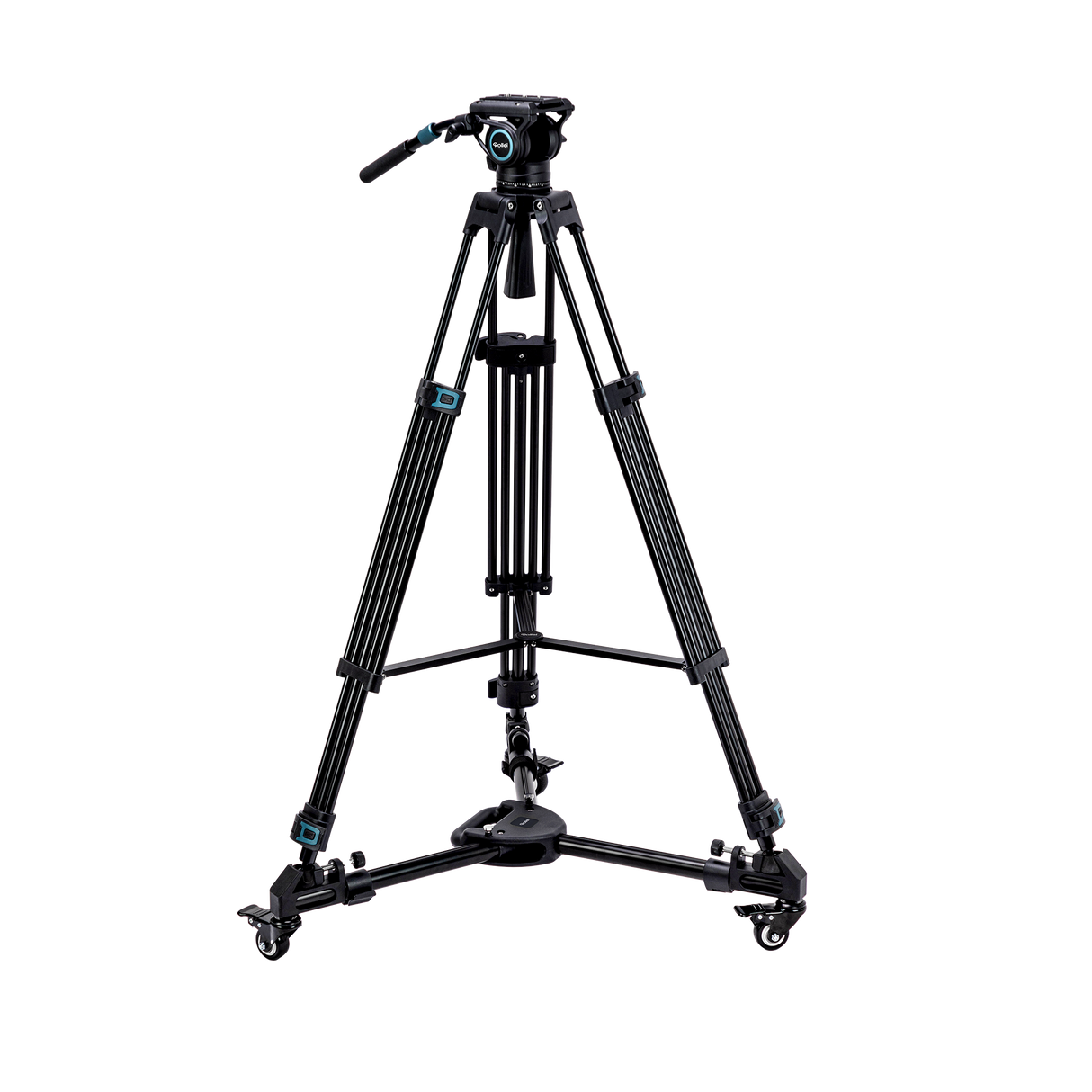 Bundle V9i video tripod + universal tripod dolly