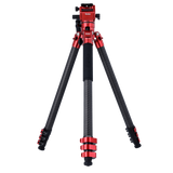 B-stock:easy traveler xl carbon video tripod red