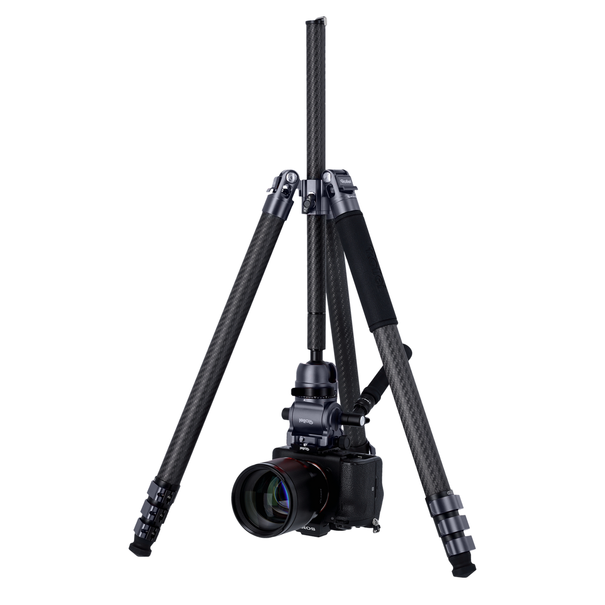 B-stock:easy traveler xl carbon video tripod gray