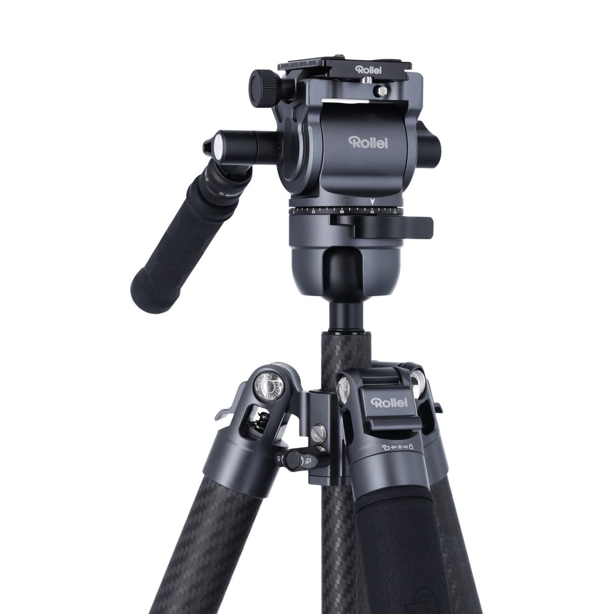 B-stock:easy traveler xl carbon video tripod gray