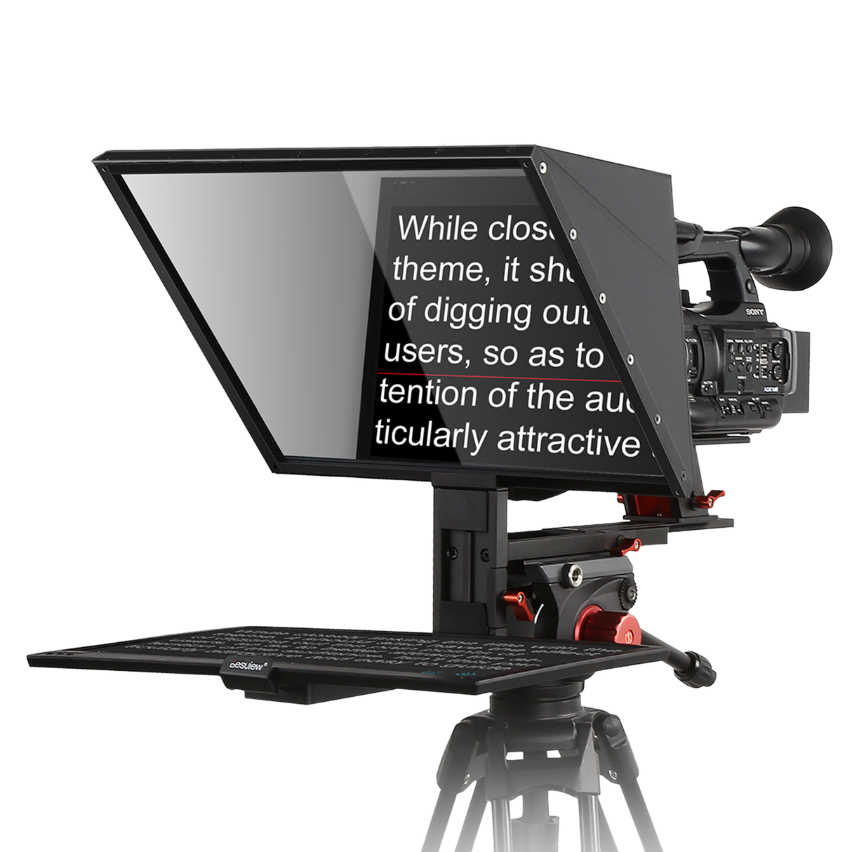 B-Ware Desview TP170-Teleprompter for 17 "tablets