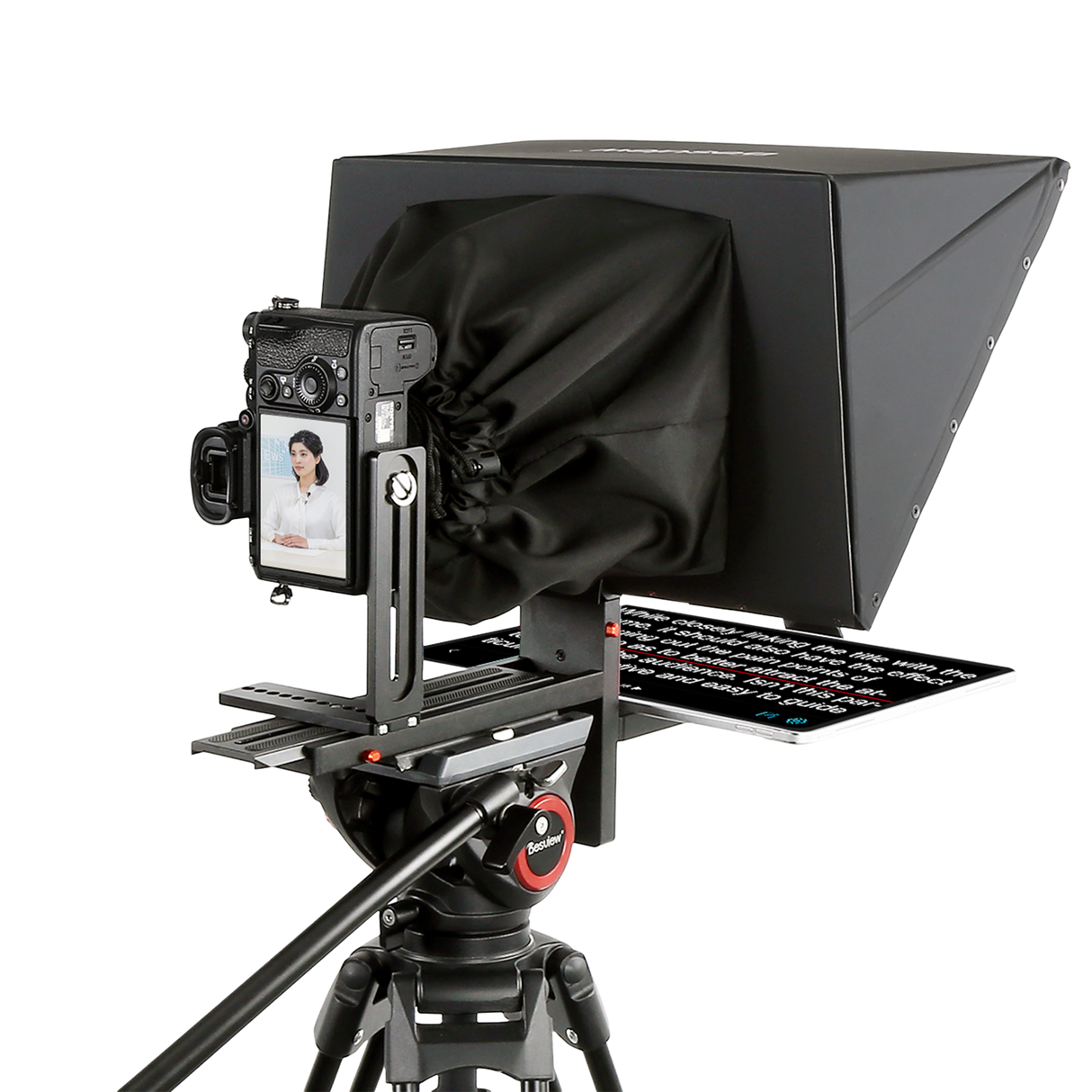 B-Ware Desview TP170-Teleprompter for 17 "tablets