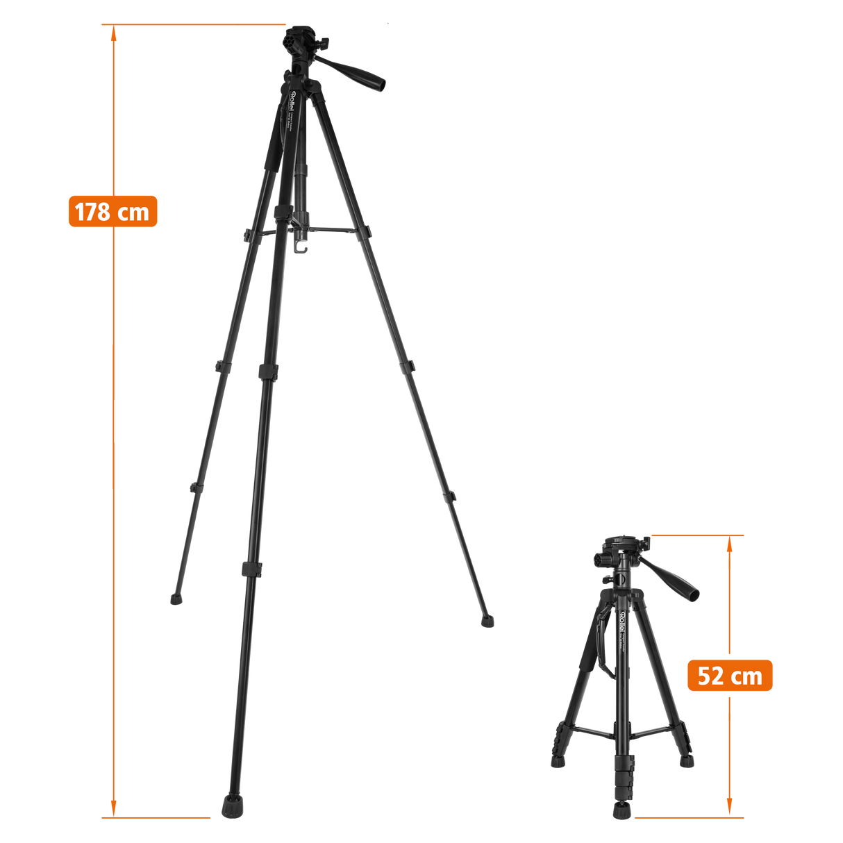 Compact Traveler Star S3 Macro - Aluminum tripod