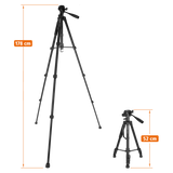 Compact Traveler Star S3 Macro - Aluminum tripod